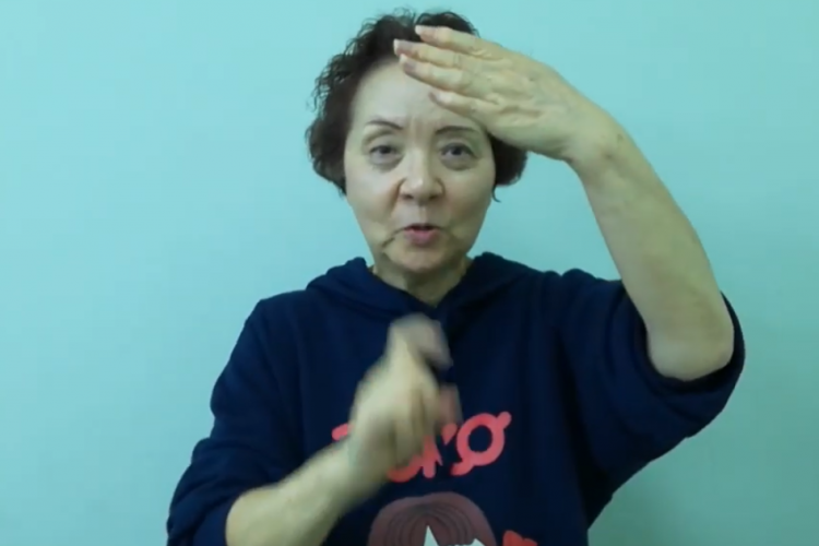 手話で横浜の区を紹介　その１